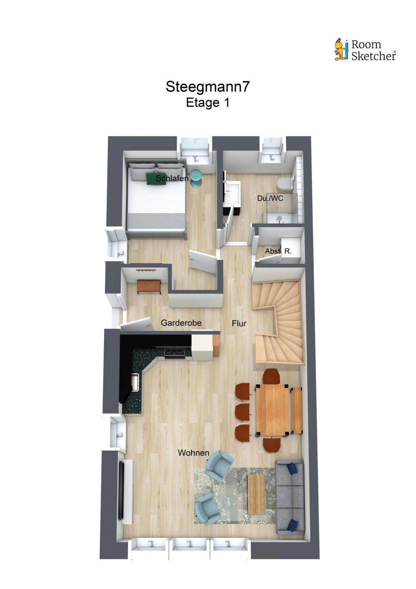 Neu! Design-Fewo Heidetraum Dorfmark Exteriér fotografie